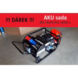 Honda TP 12 H AVR + podvozek tř&iacute;f&aacute;zov&aacute;